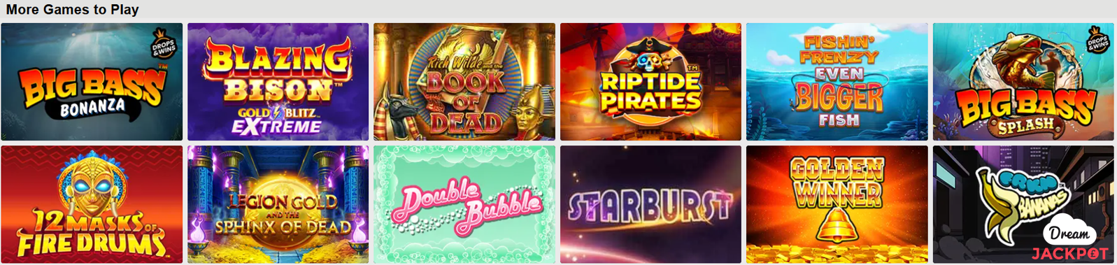 dream jackpot slots